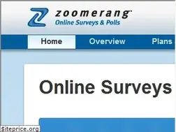 Sites similar to zoomerang.com