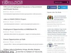 Sites similar to zoomjobstz.blogspot.com