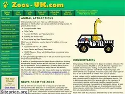Sites similar to zoos-uk.com