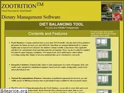 Sites similar to zootrition.org
