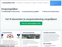 Sites similar to zorgvergelijker.online