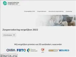 Sites similar to zorgverzekering-vergelijken.net