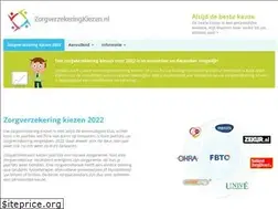 Sites similar to zorgverzekeringkiezen.nl