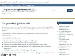 Sites similar to zorgverzekeringsinformatie.nl
