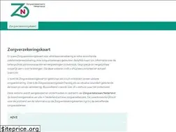 Sites similar to zorgverzekeringskaart.nl