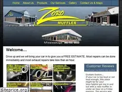 Sites similar to zoromuffler.com
