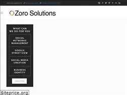 Sites similar to zorosolutions.com