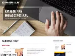 Sites similar to zosiagosposia.pl