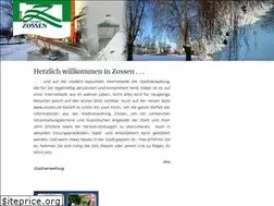 Sites similar to zossen.de
