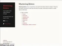 Sites similar to zotero-manual.github.io