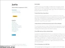 Sites similar to zotfile.com