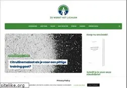 Sites similar to zowerkthetlichaam.nl