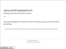 Sites similar to zpincusroth.typepad.com