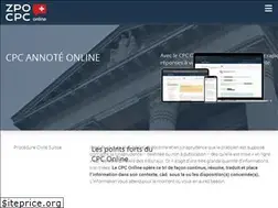 Sites similar to zpo-cpc.ch