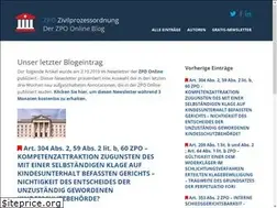Sites similar to zpo-zivilprozessordnung.ch