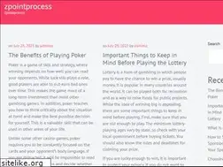 Sites similar to zpointprocess.com