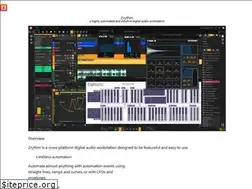 Sites similar to zrythm.org