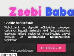 Sites similar to zsebibabaaruhaz.hu