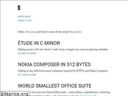 Sites similar to zserge.com
