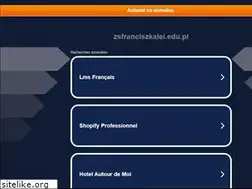 Sites similar to zsfranciszkalei.edu.pl