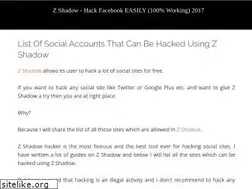 Sites similar to zshadowhacker.blogspot.com