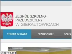 Sites similar to zspgieraltowice.pl