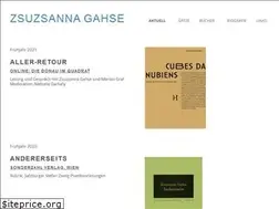Sites similar to zsuzsannagahse.ch