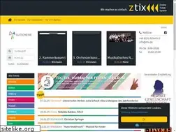 Sites similar to ztix.de