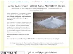 Sites similar to zuckerersatz.org