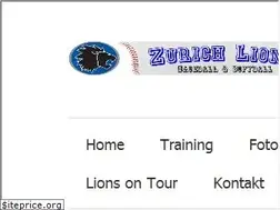 Sites similar to zuerich-lions-baseball.ch