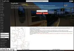Sites similar to zugfinder.net
