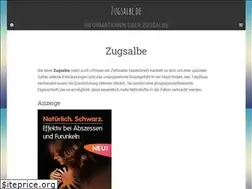 Sites similar to zugsalbe.de