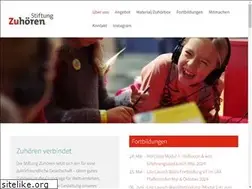 Sites similar to zuhoeren.de