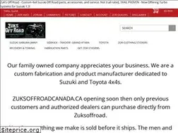 Sites similar to zuksoffroad.3dcartstores.com