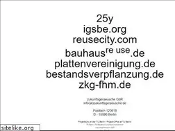 Sites similar to zukunftsgeraeusche.de