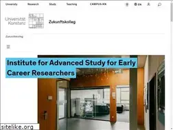 Sites similar to zukunftskolleg.uni-konstanz.de