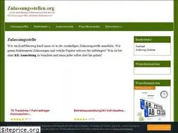 Sites similar to zulassungsstellen.org