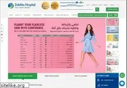 Sites similar to zulekhahospitals.com