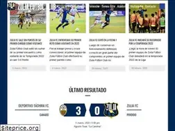 Sites similar to zuliafc.com.ve