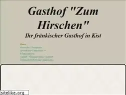 Sites similar to zum-hirschen-kist.de