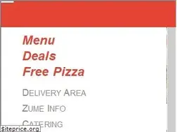 Sites similar to zumepizza.com