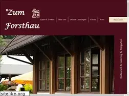 Sites similar to zumforsthaus.net