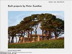 Sites similar to zumthor.org
