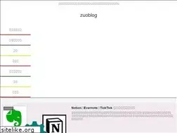 Sites similar to zuoblog.net