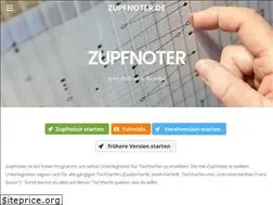 Sites similar to zupfnoter.de