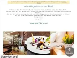 Sites similar to zur-alten-post.at