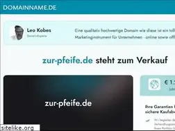 Sites similar to zur-pfeife.de