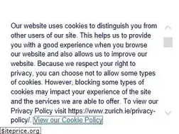 Sites similar to zurichlife.ie