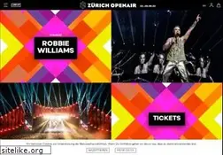 Sites similar to zurichopenair.ch