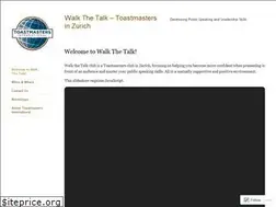 Sites similar to zurichwalkthetalk.wordpress.com